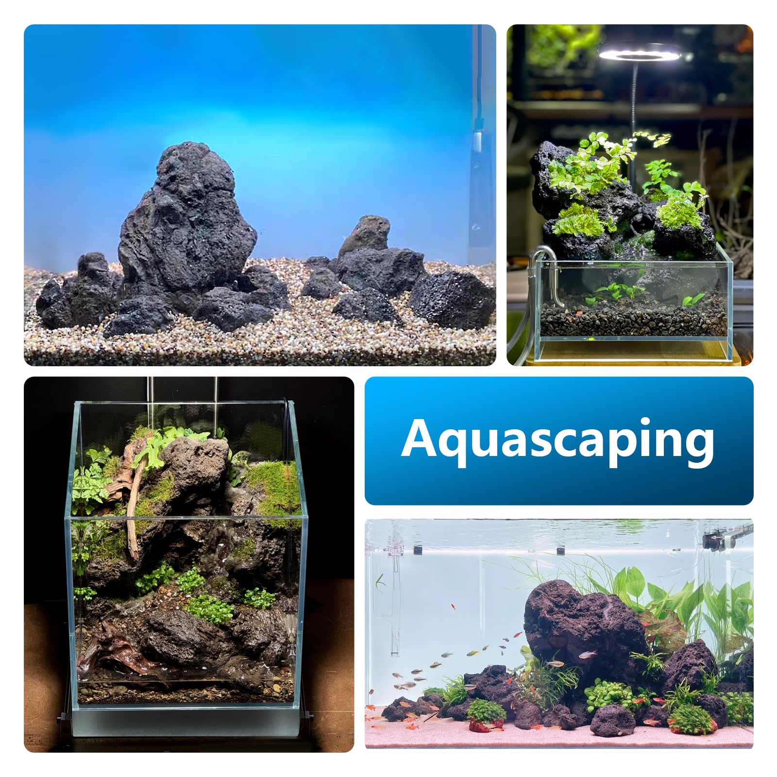 KINGRUI lava rock bio-filtration structure supports stable water flow.