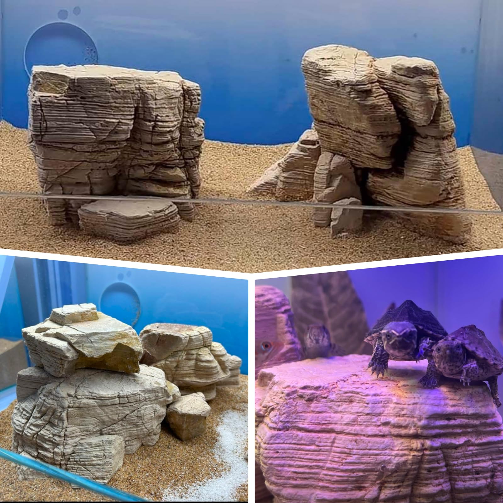 KINGRUI pagoda rock set highlights natural variations, adding charm to landscapes.