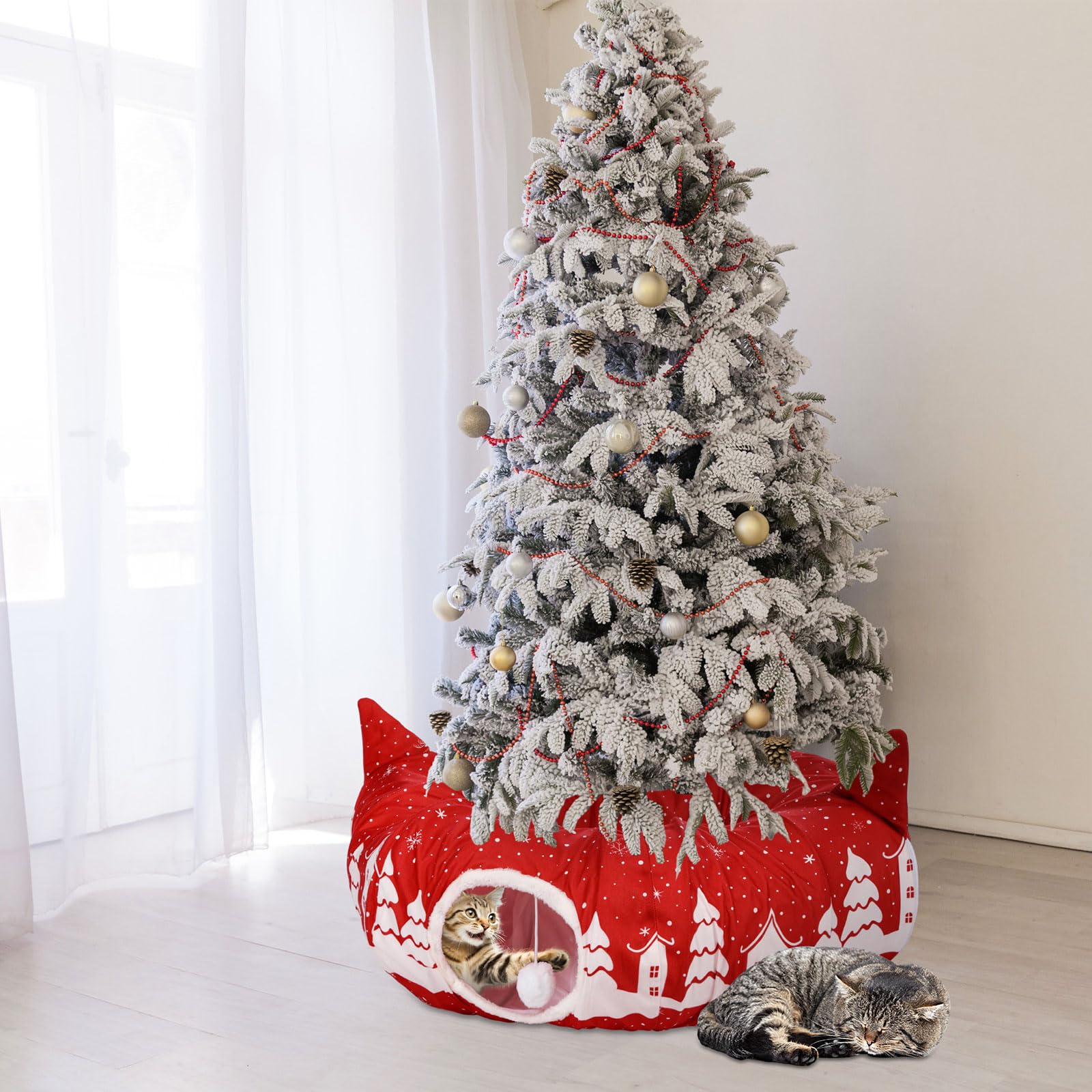Kinlop indoor cat play space offering warm, safe space for small pets