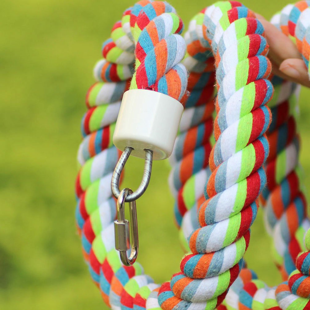 Kintor mini bell on rope adds gentle, curiosity-sparking sound