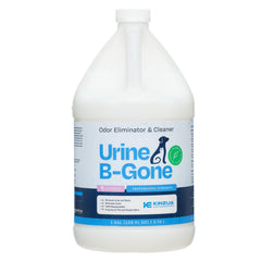 KINZUA ENVIRONMENTAL Urine B-Gone bottle-front shows strong odor elimination for pet areas.