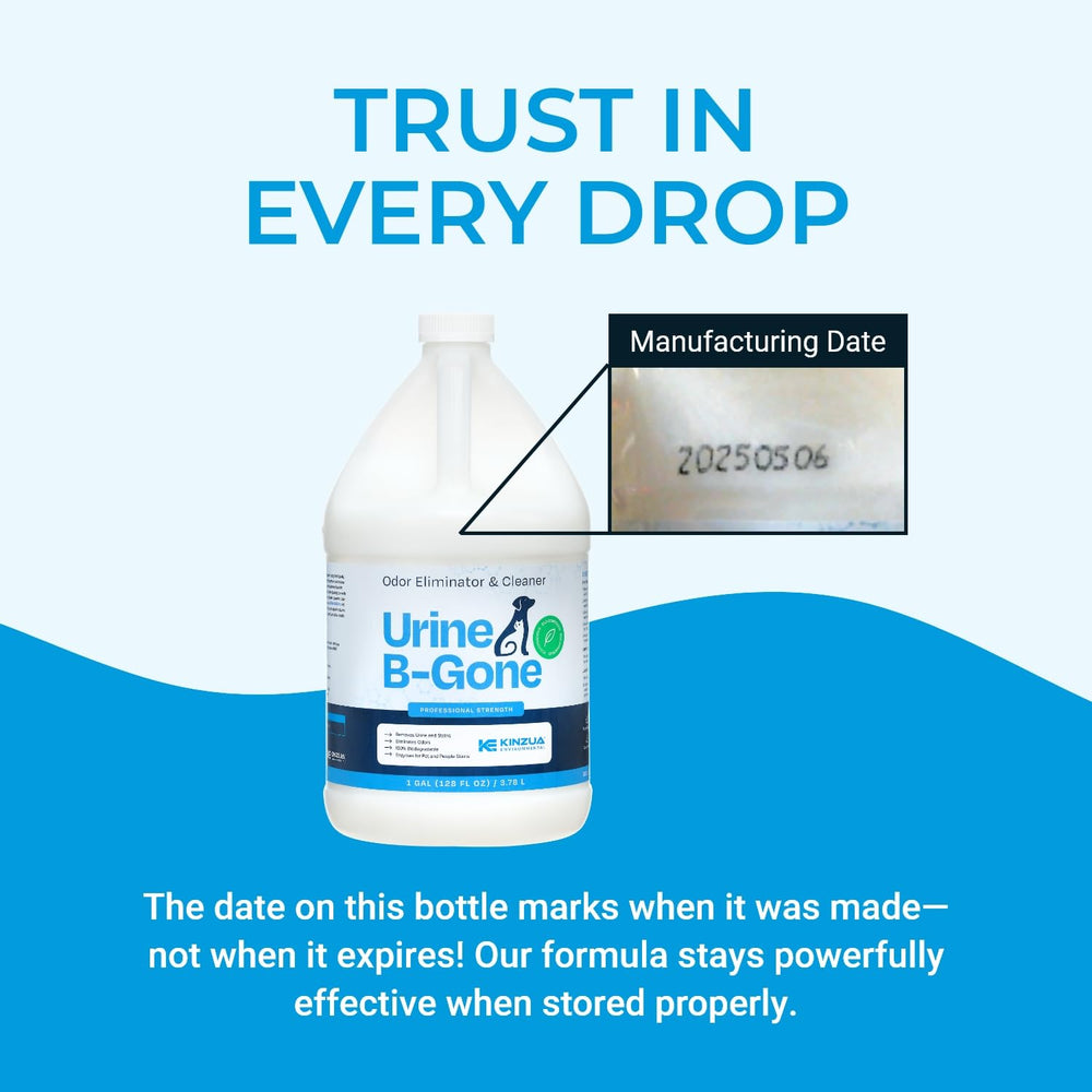 KINZUA ENVIRONMENTAL Urine B-Gone original-scent preview supports refreshed spaces after cleaning