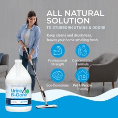 KINZUA ENVIRONMENTAL Urine B-Gone upholstery-cleaning soaks stains and neutralizes smells