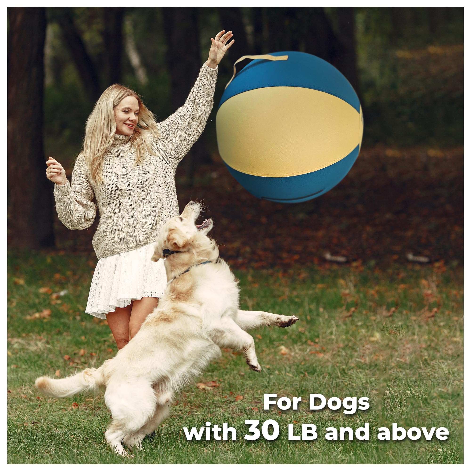 KipSip Ball indoors and outdoors for versatile exercise