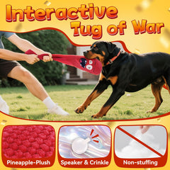 KIPRITII chew ball supports firm gnawing and strong grip for large dogs