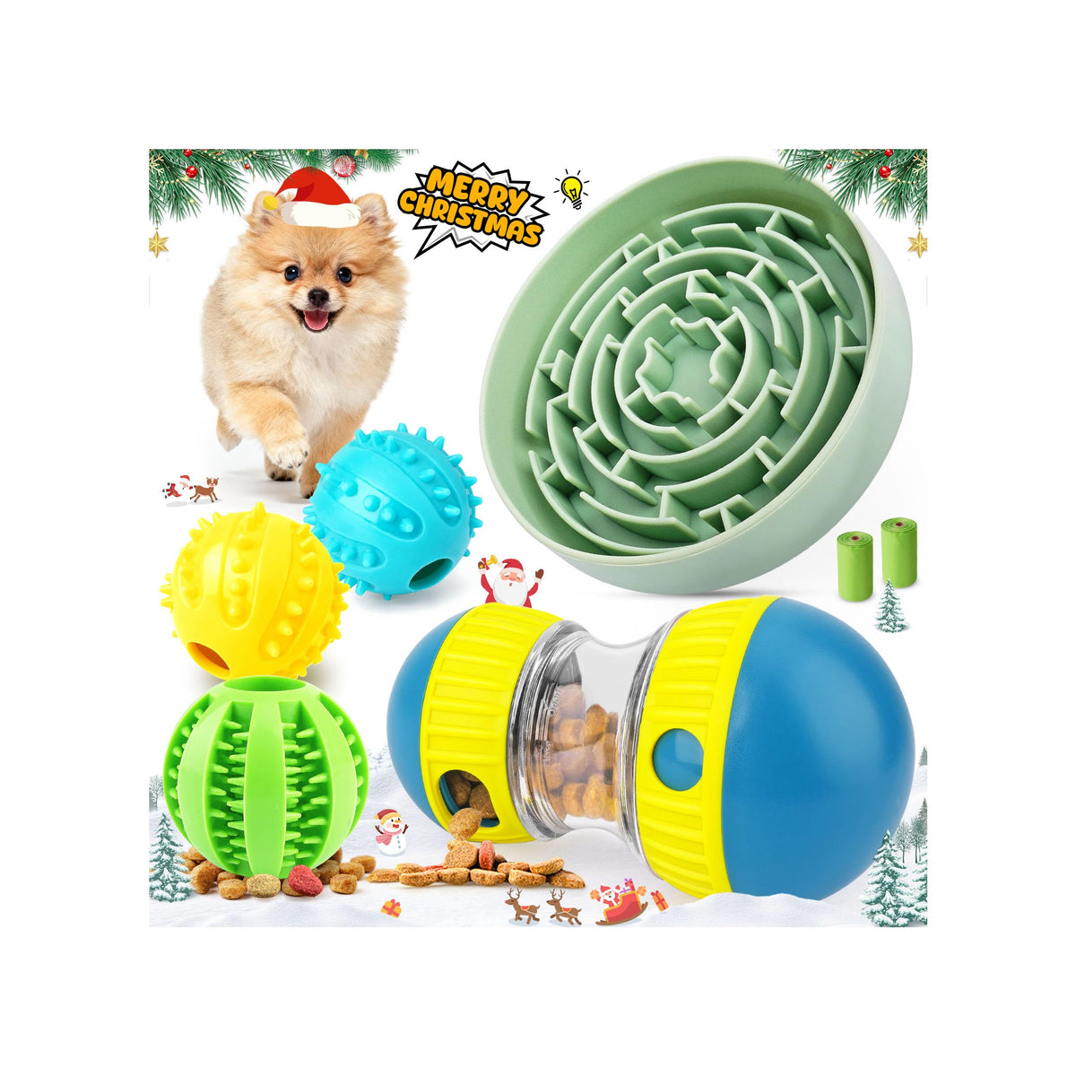 KIPRITII enriching slow feeding set cover image shows calm mealtime and mental engagement.