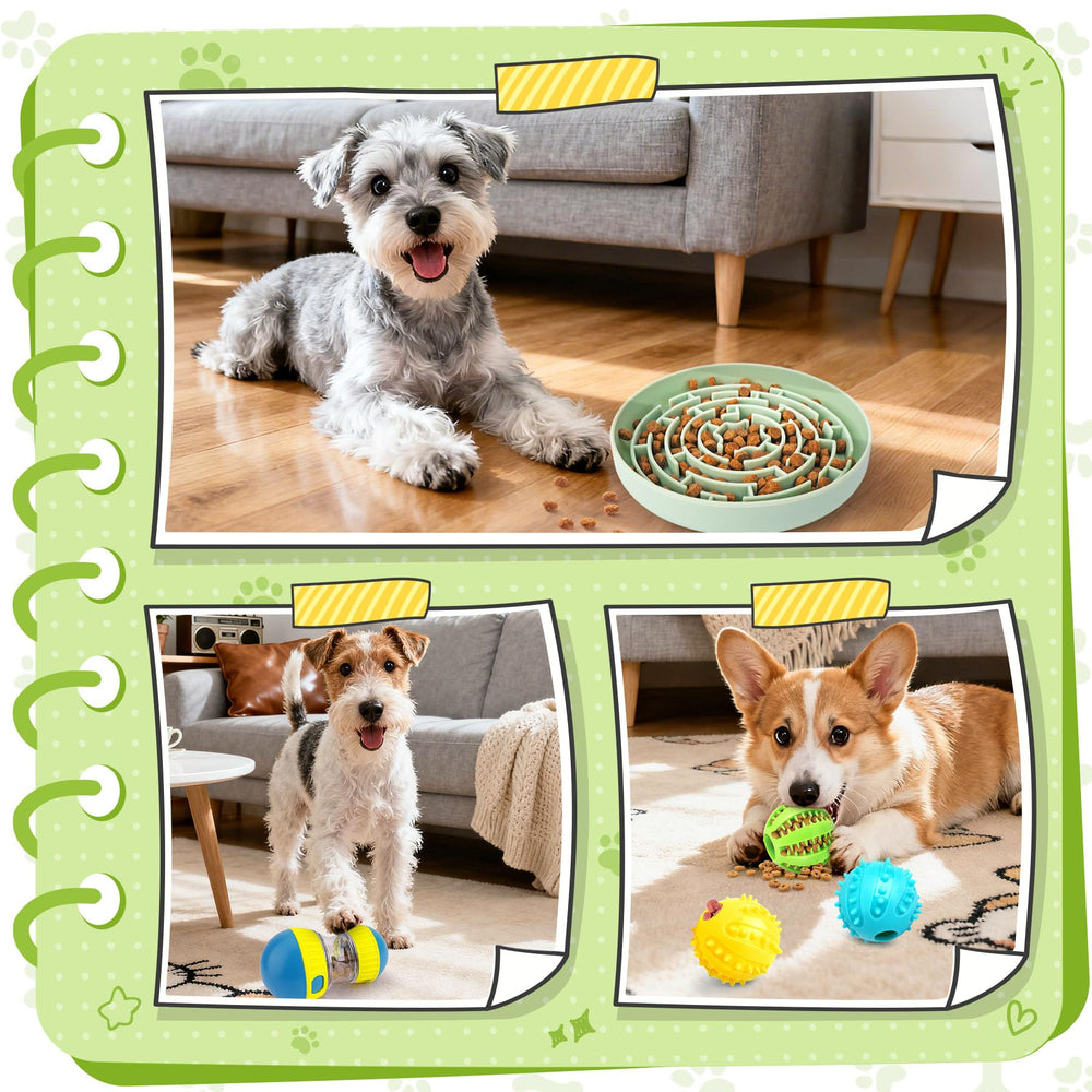 KIPRITII puzzle toys image emphasizes mental stimulation during feeding and play.
