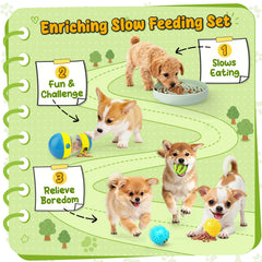 KIPRITII treat-dispensing ball image demonstrates interactive snack play and engagement.