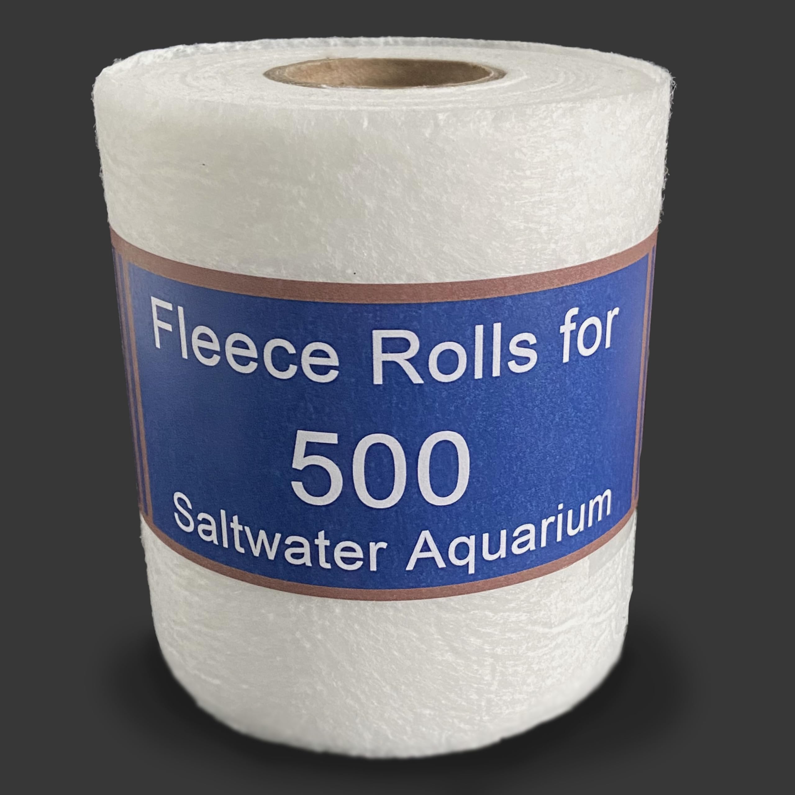 Kipwake replacement fleece roll closeup showing high-filtration efficiency for coral tanks