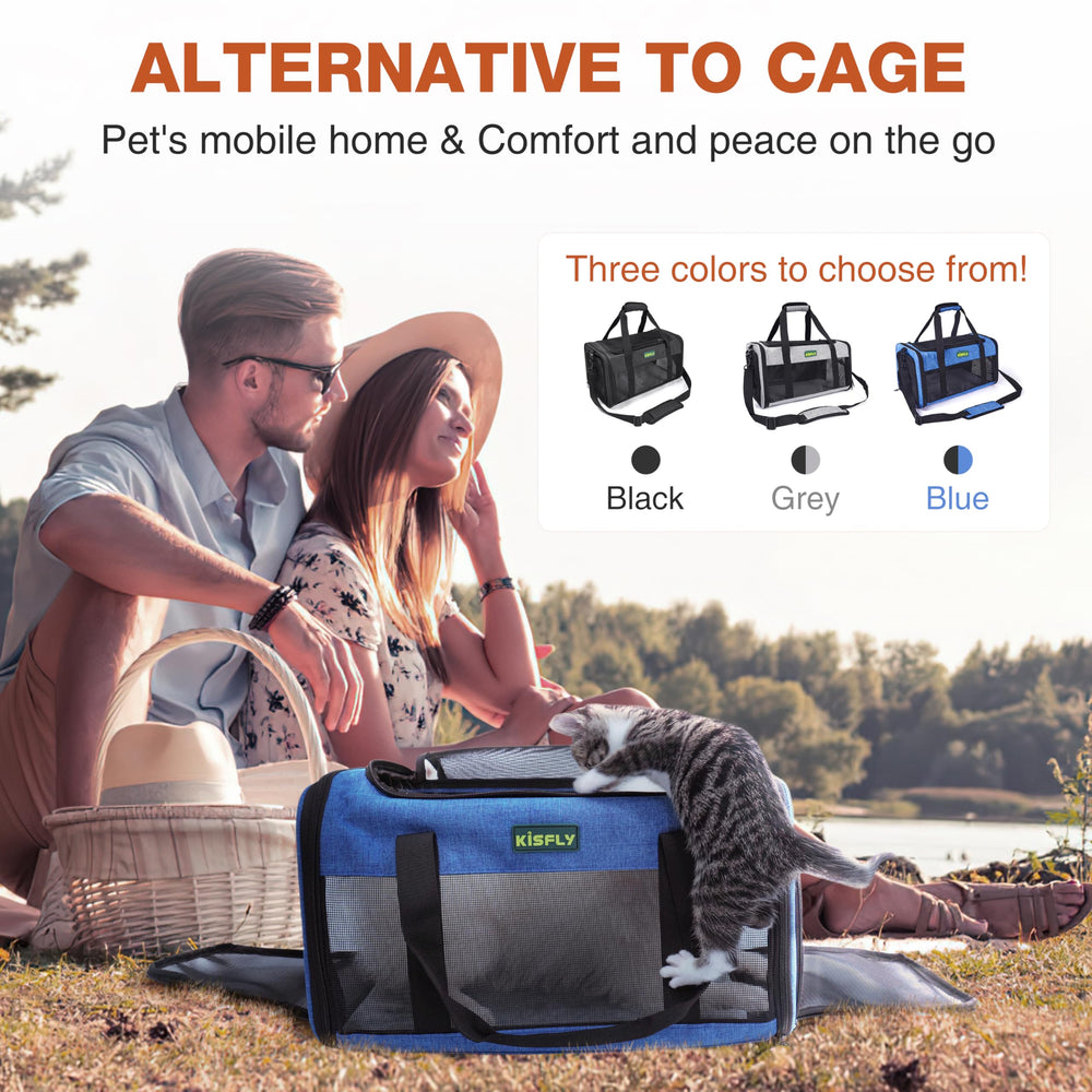 KISFLY airline-friendly under-seat carrier supports most major airlines' in-cabin policies.