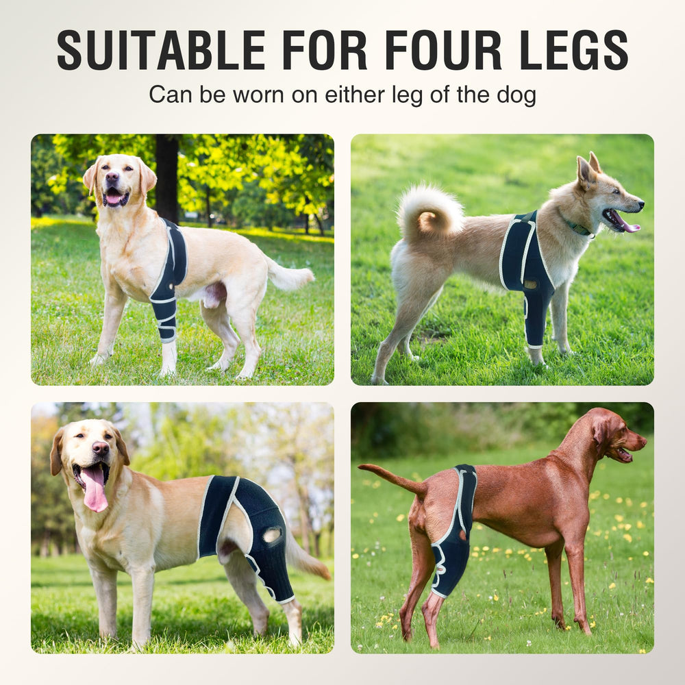 KISFLY knee brace reflective edge improves night visibility for safety