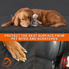 Kistrba nonslip backing and seat anchors prevent shifting on rough roads.