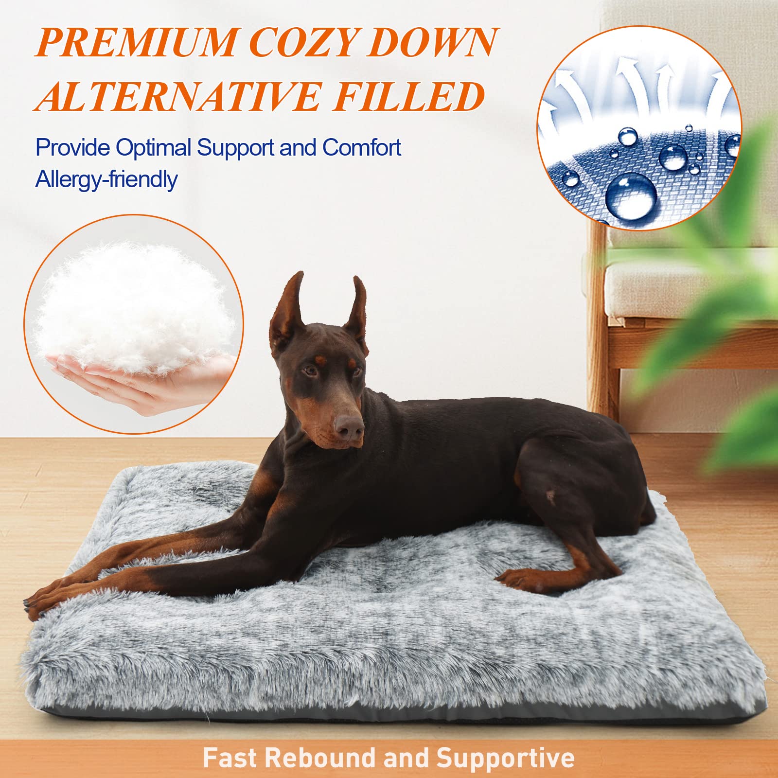 KISYYO bed shown in crate demonstrates versatile use for travel and home.