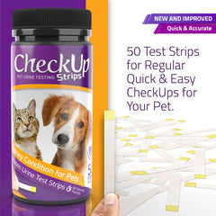 KIT4CAT CheckUp strip being dipped for accurate 60-second result