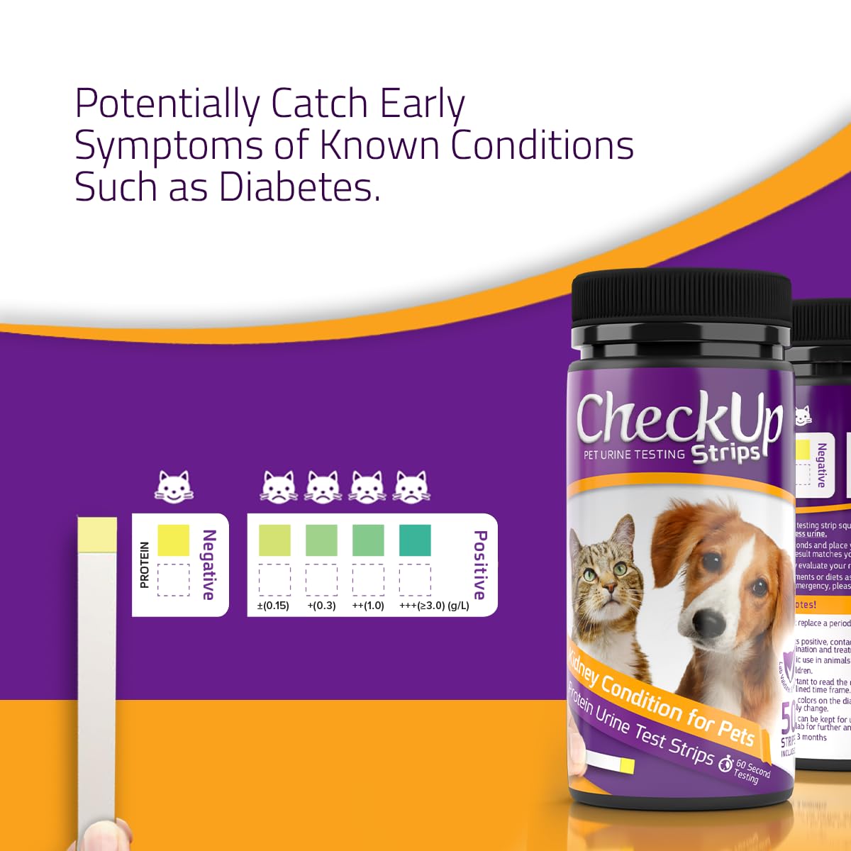 KIT4CAT CheckUp reading a result from the color chart