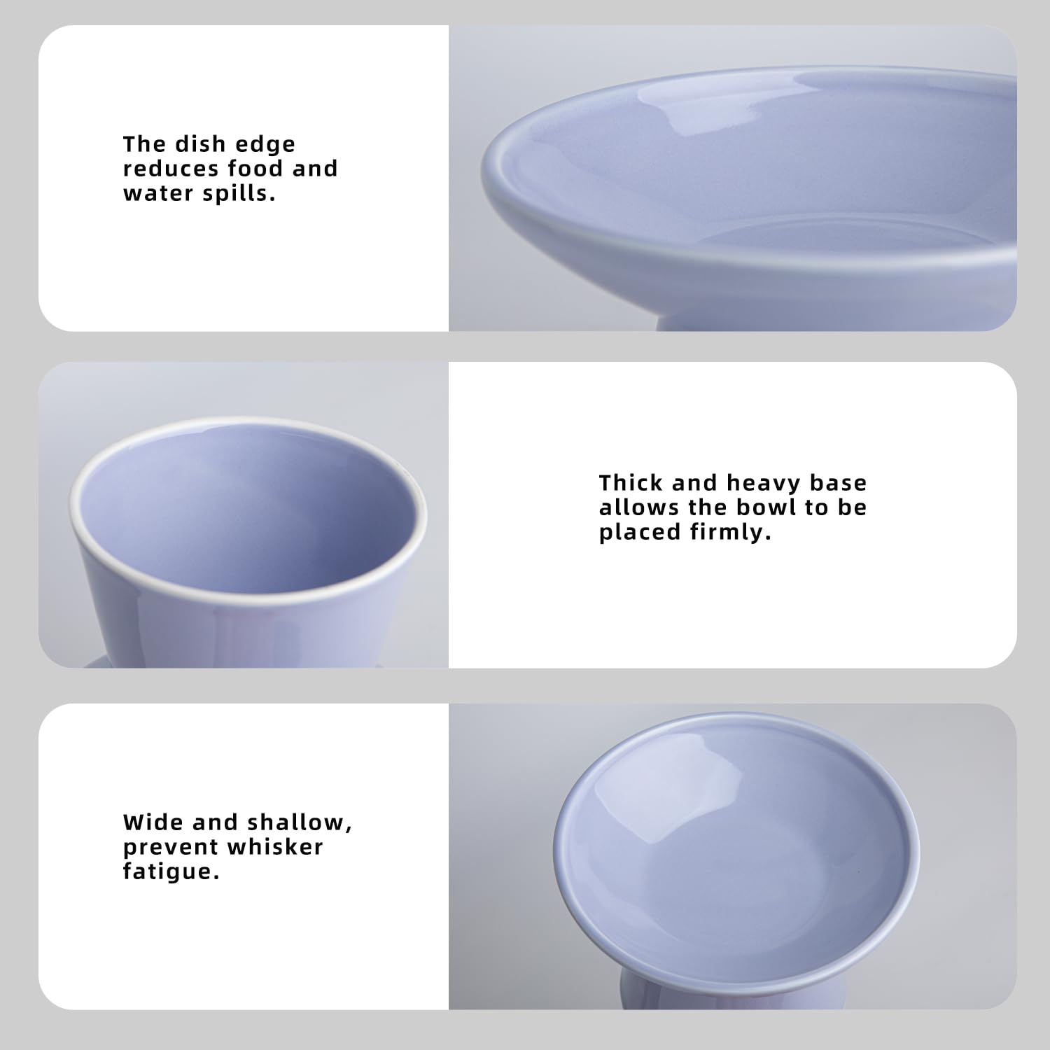 KITCHENLESTAR cat bowl gift-ready packaging for thoughtful pet presents.