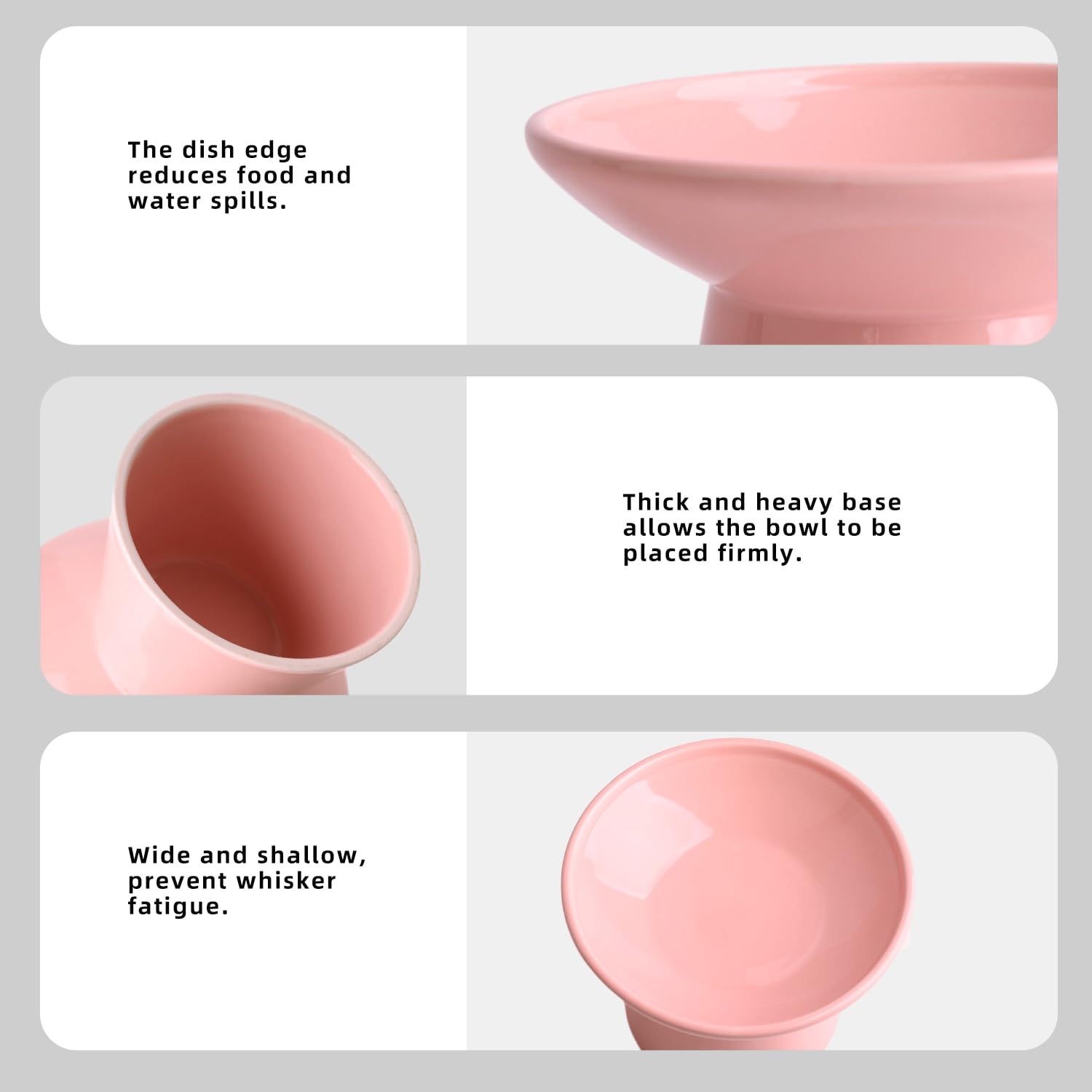 KITCHENLESTAR dishwasher-safe ceramic bowls for simple cleaning