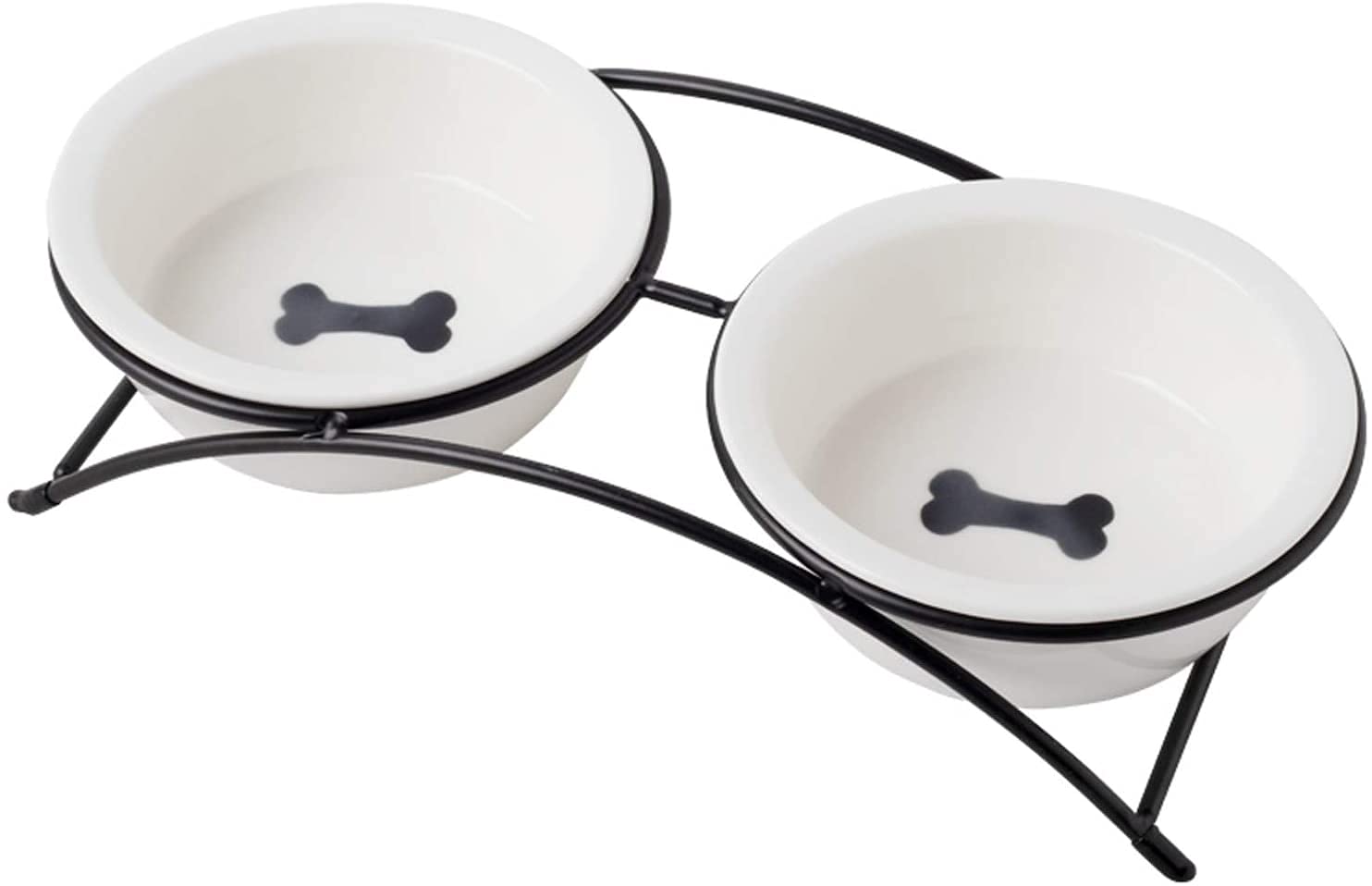 KitchenLeStar elevated bowl with non-slip stand for stable feeding.