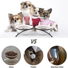 KitchenLeStar lead-free glazed ceramic bowls with durable finish.