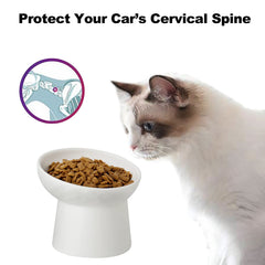 KITCHENLESTAR porcelain bowls offer stable base to reduce tipping and mess