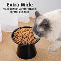 KITCHENLESTAR ceramic bowls — sturdy, non-absorbent design prevents tipping and bacteria buildup.