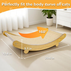 KitchMingle cozy napping lounge combines rest and play in compact cat furniture.