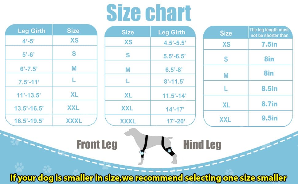 KitchMingle back-leg brace fits seven sizes for accurate measurement before purchase