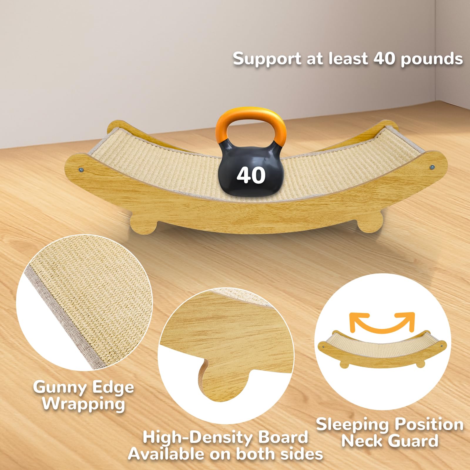 KitchMingle indoor furniture protector guards furniture from claws while matching decor.