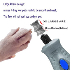 KITGUARD Diamond Dremel dog nail bits side arc design supports efficient nail shaping