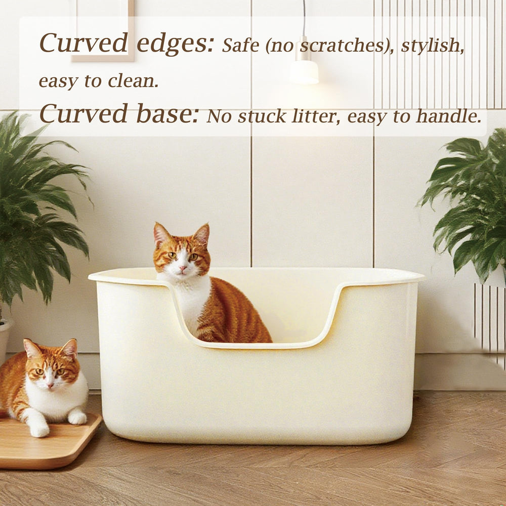 Kittenhood anti-splash litter box stands up to daily use in busy homes