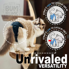 Kitty BumBums cat in heat care use case demonstrates containment and comfort