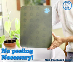Kitty Cure odor-resistant litter box scratcher keeps the box smelling fresh