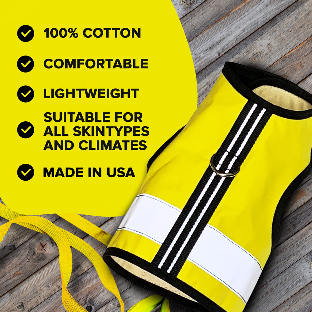 Kitty Holster Bright-Sunshine-Yellow improves daytime visibility during outdoor adventures.