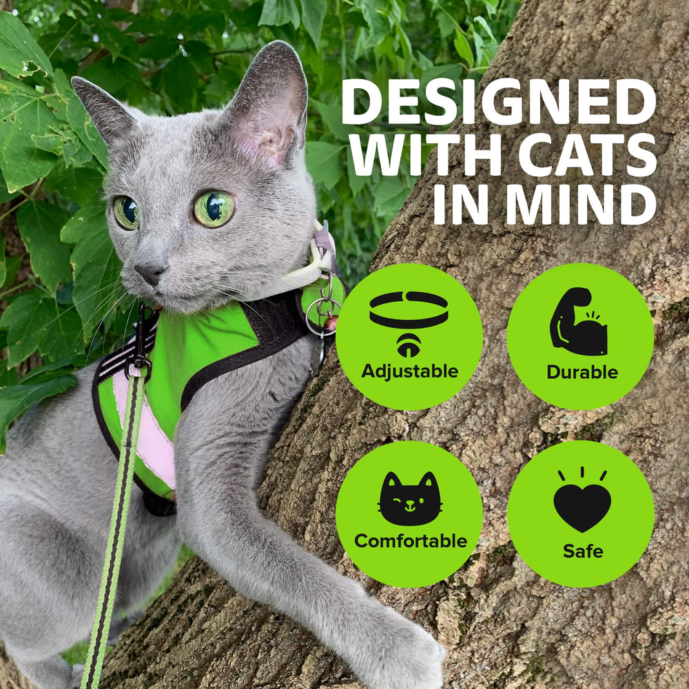 Kitty Holster soft breathable cotton lining gentle on fur and sensitive skin.