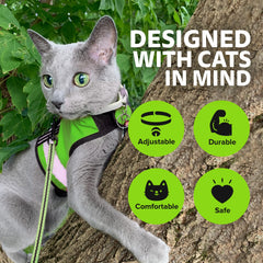 Kitty Holster soft breathable cotton lining gentle on fur and sensitive skin.