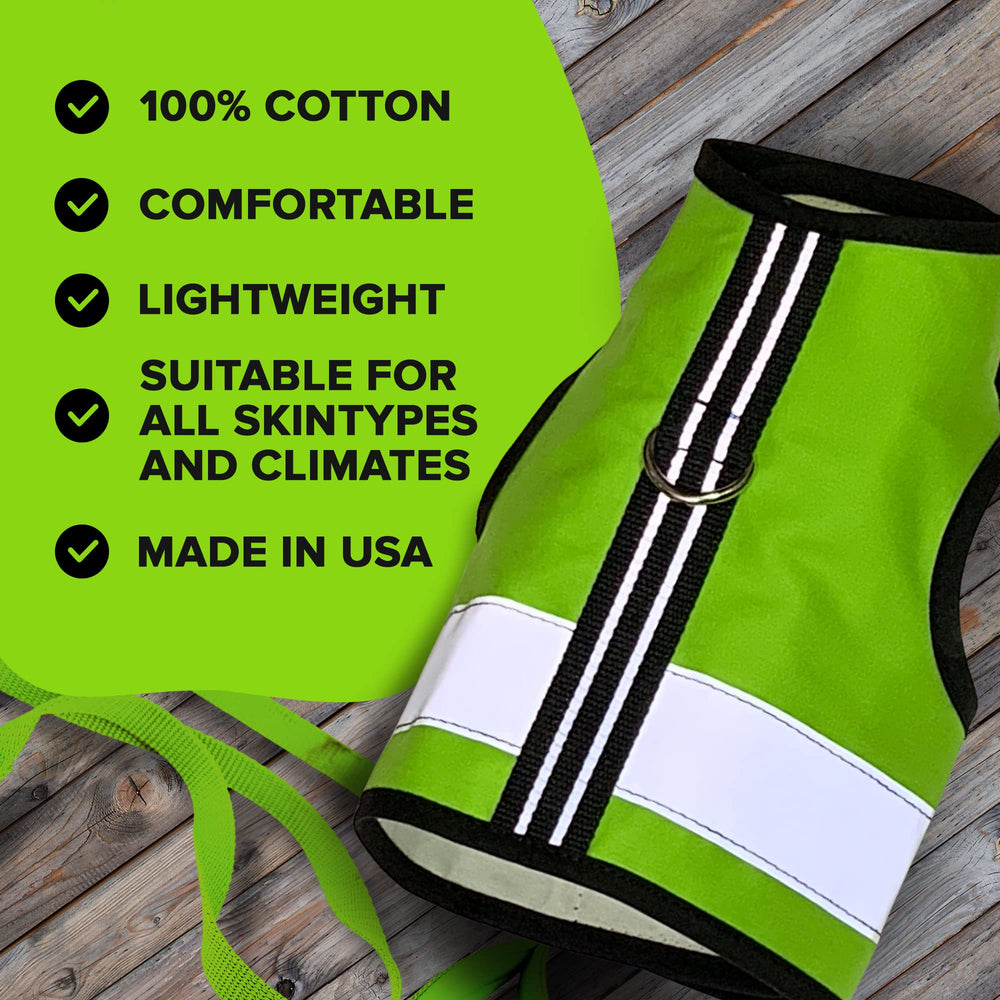 Kitty Holster XS–XL sizing suitable for kittens to large cats during walks.