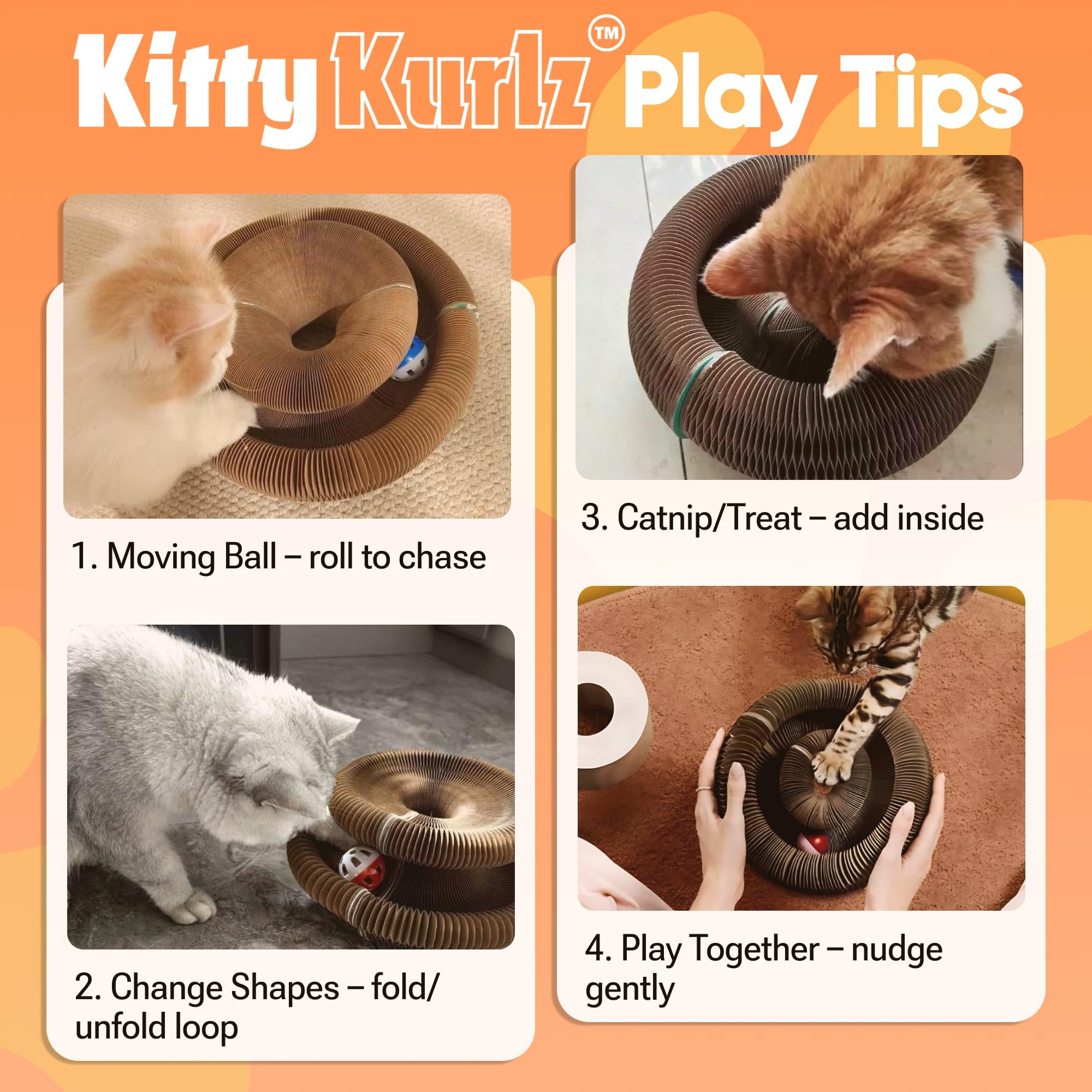 Kitty Kurlz eco-friendly materials ensure safe, non-toxic play