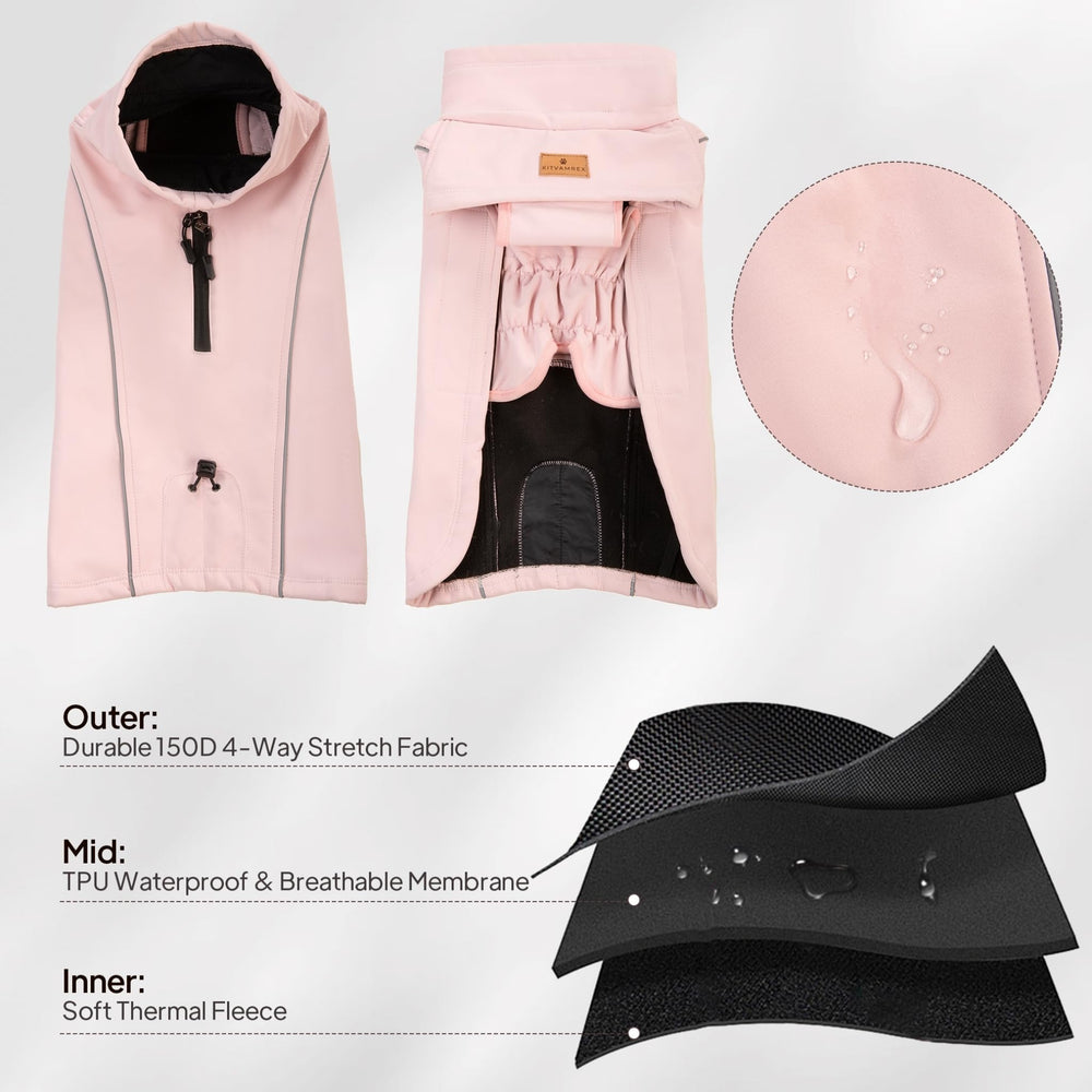 KITVAMREX fleece-lined interior offers cozy warmth on cold days.