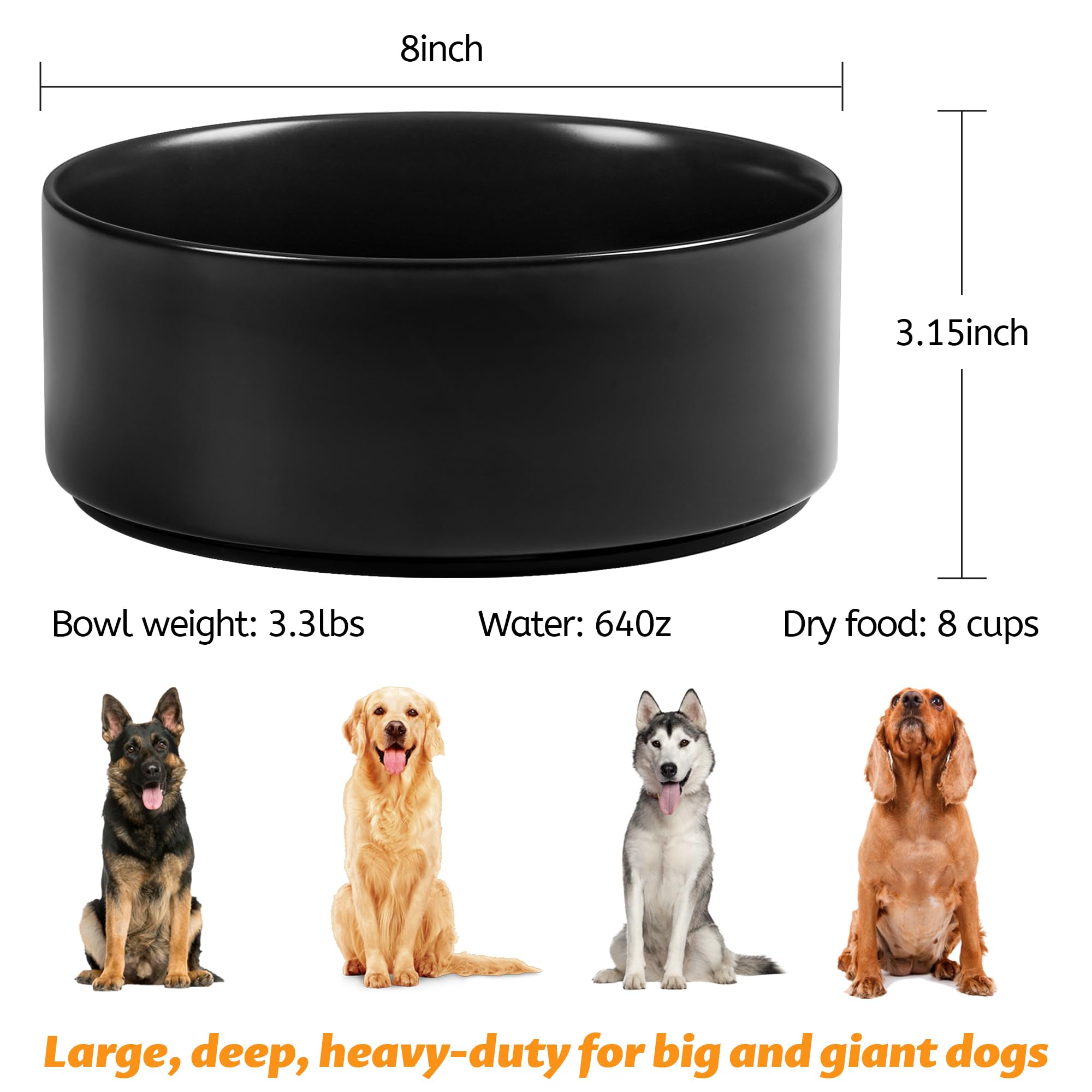 Kitwinney heavy-duty-dog-bowl-stable-design resists tipping for busy, playful dogs.