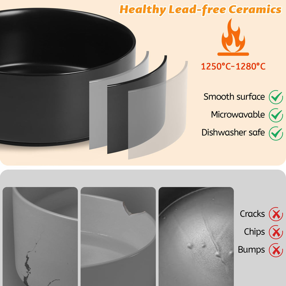 Kitwinney large-capacity-dog-bowl-64oz-1900ml supports dry or wet meals with fewer refills.
