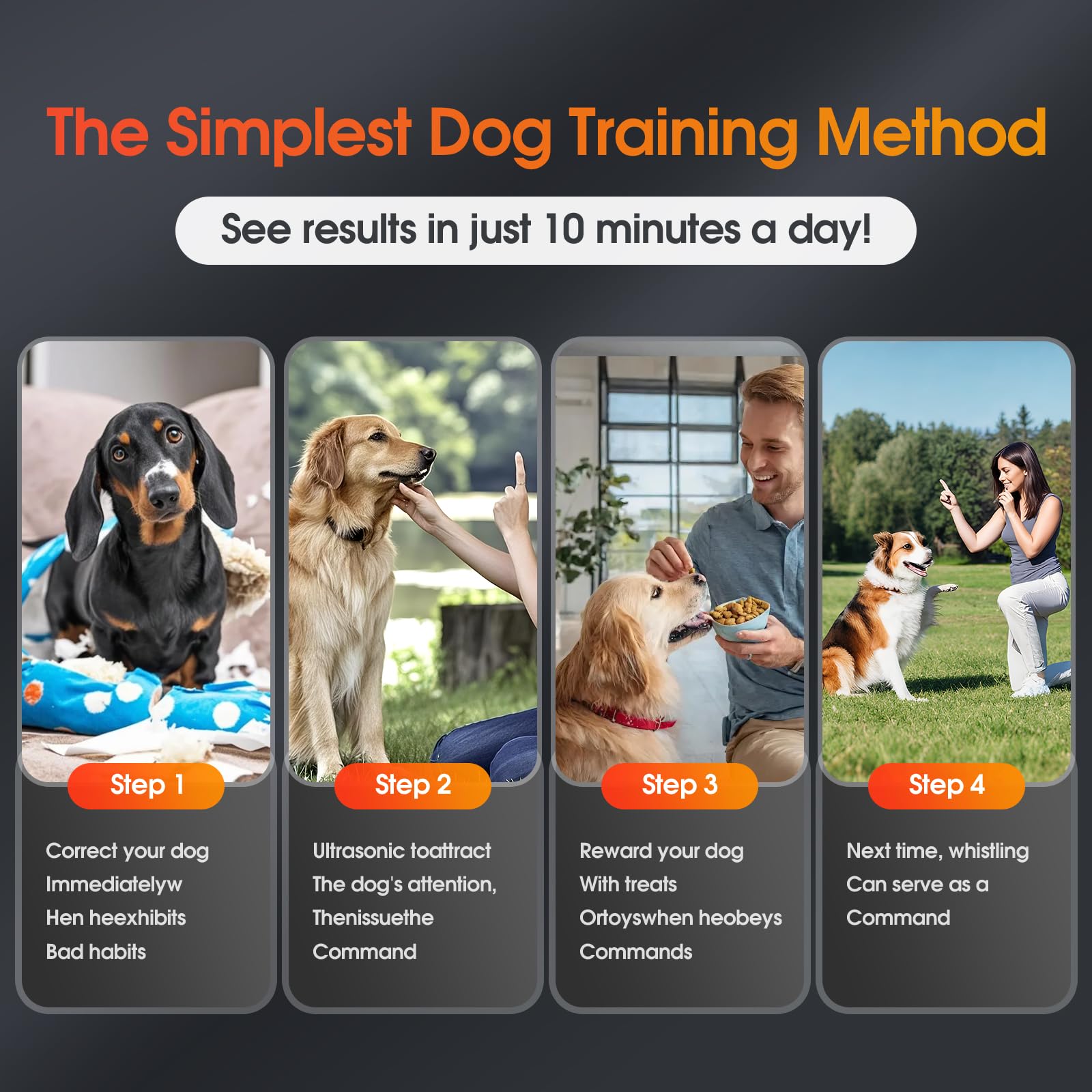 KIVORA recall-distance up to 4000 feet for outdoor training