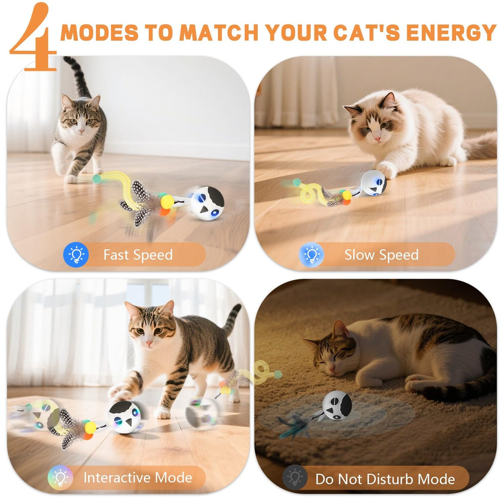 KiwiLove clap-activated cat toy enables quick retrieval with sound cue