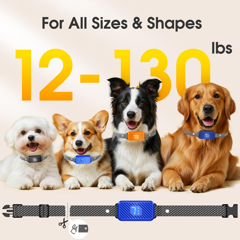 KJKZO bark collar 2-hour fast-charge with long-lasting operation