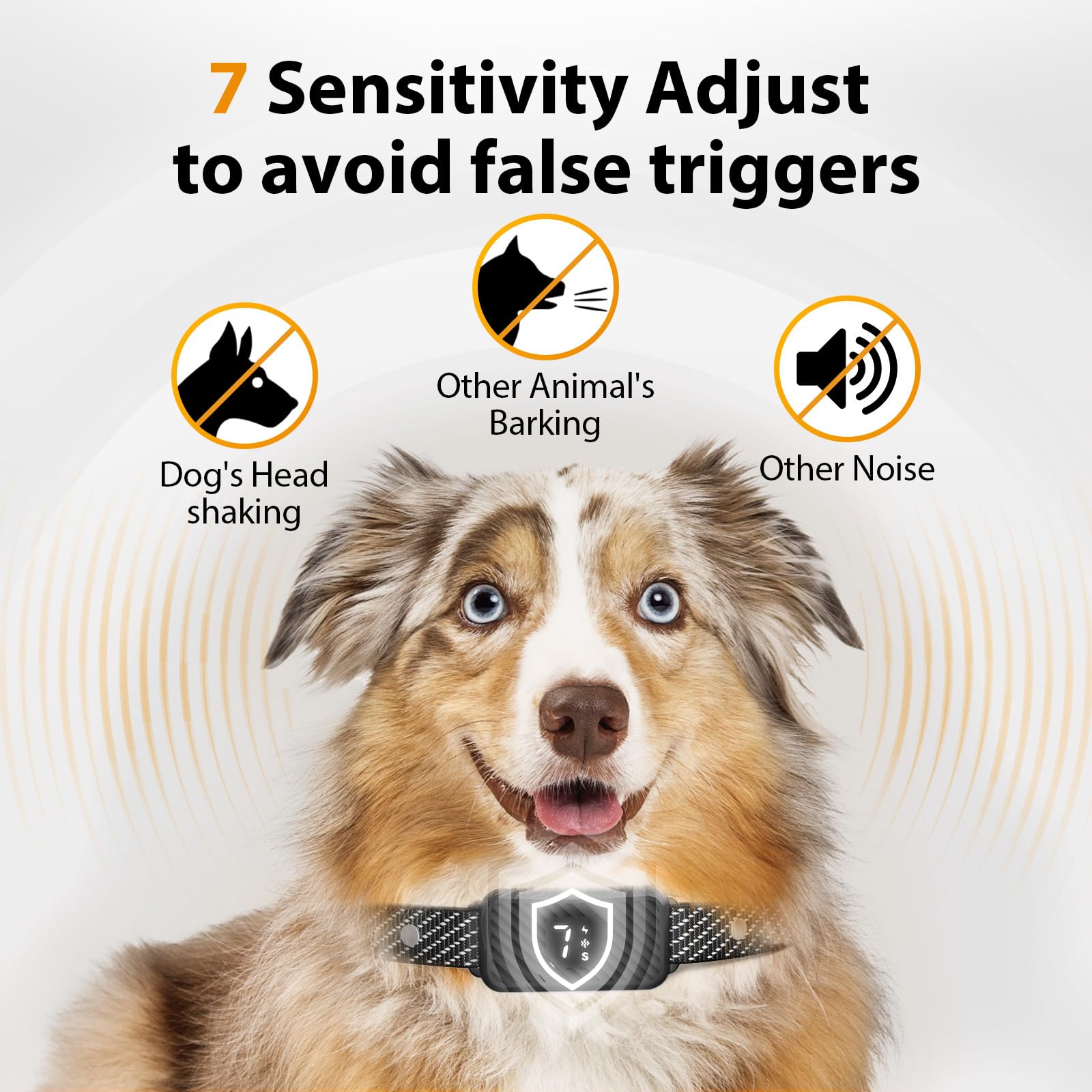 KJKZO bark collar shows 0.1-second response for timely training cues