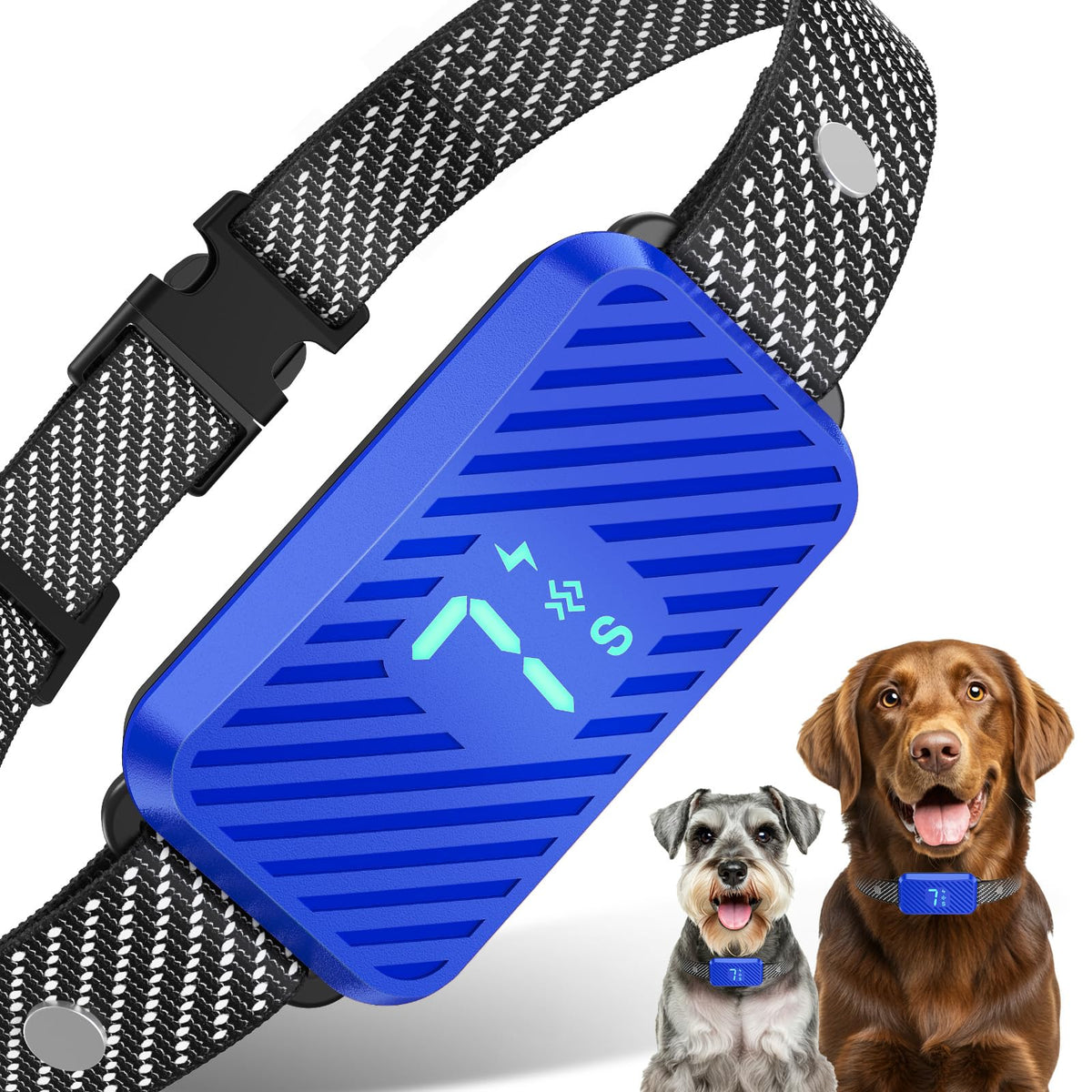 KJKZO dog bark collar wearable demonstrates lightweight comfort for daily use