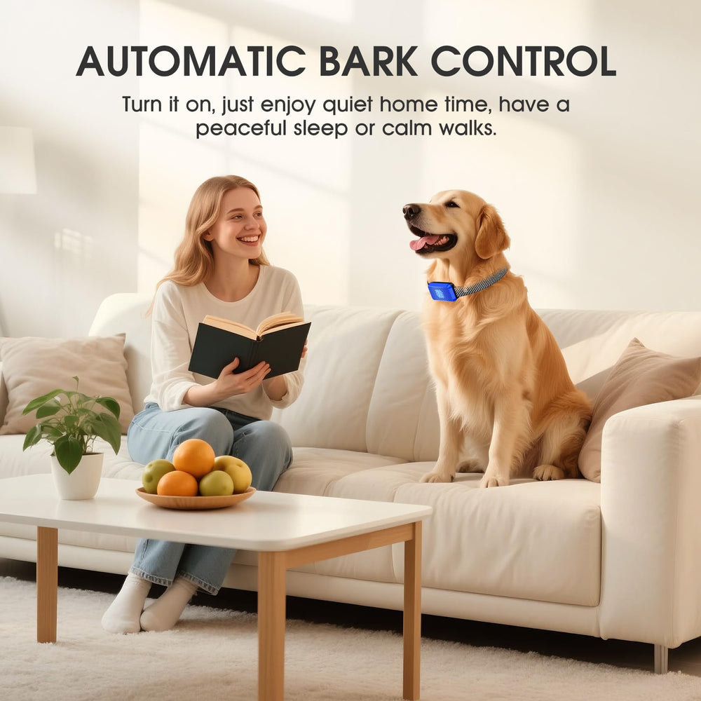 KJKZO IP65 waterproof dog bark collar for all-weather adventures