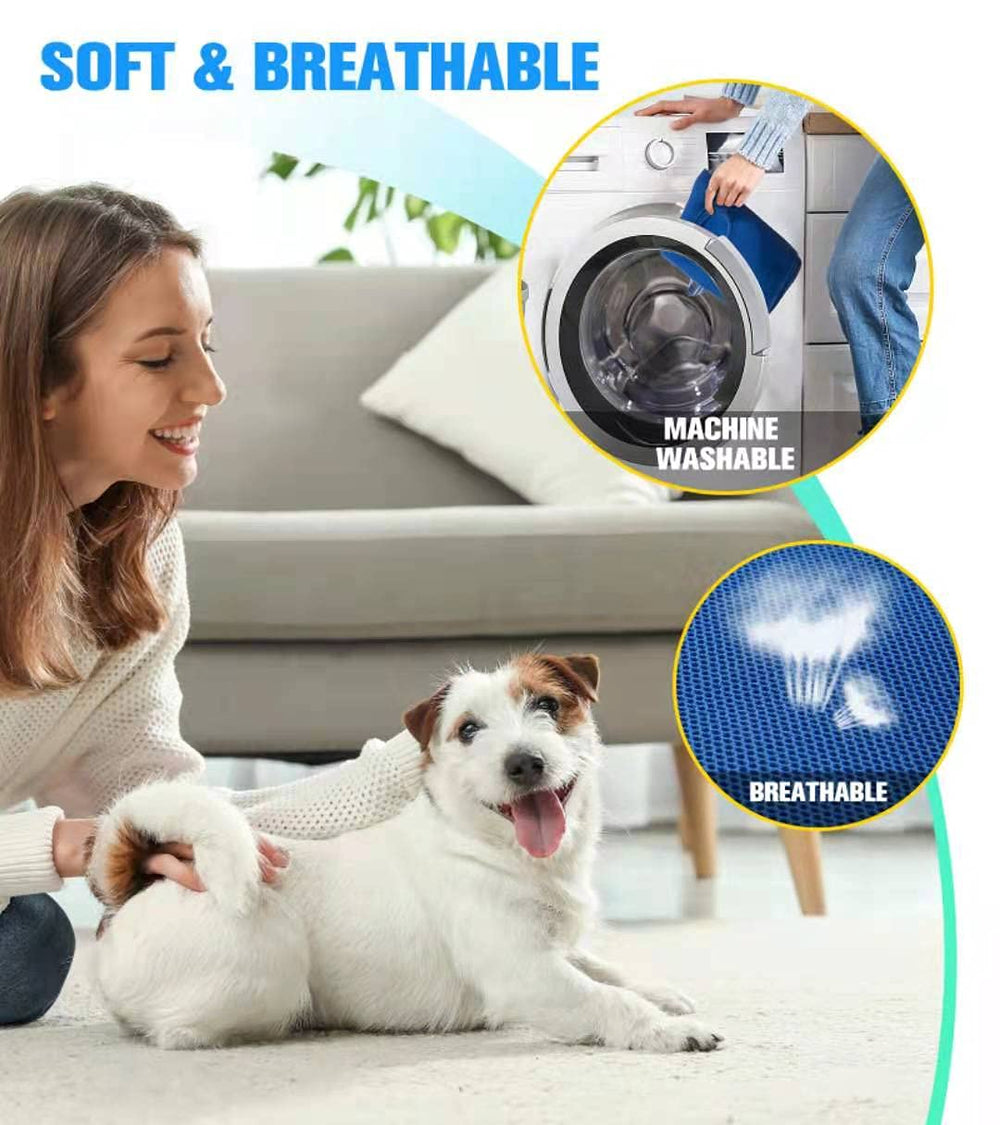 Kkiimatt dog grooming sling 3D mesh supports comfortable grooming