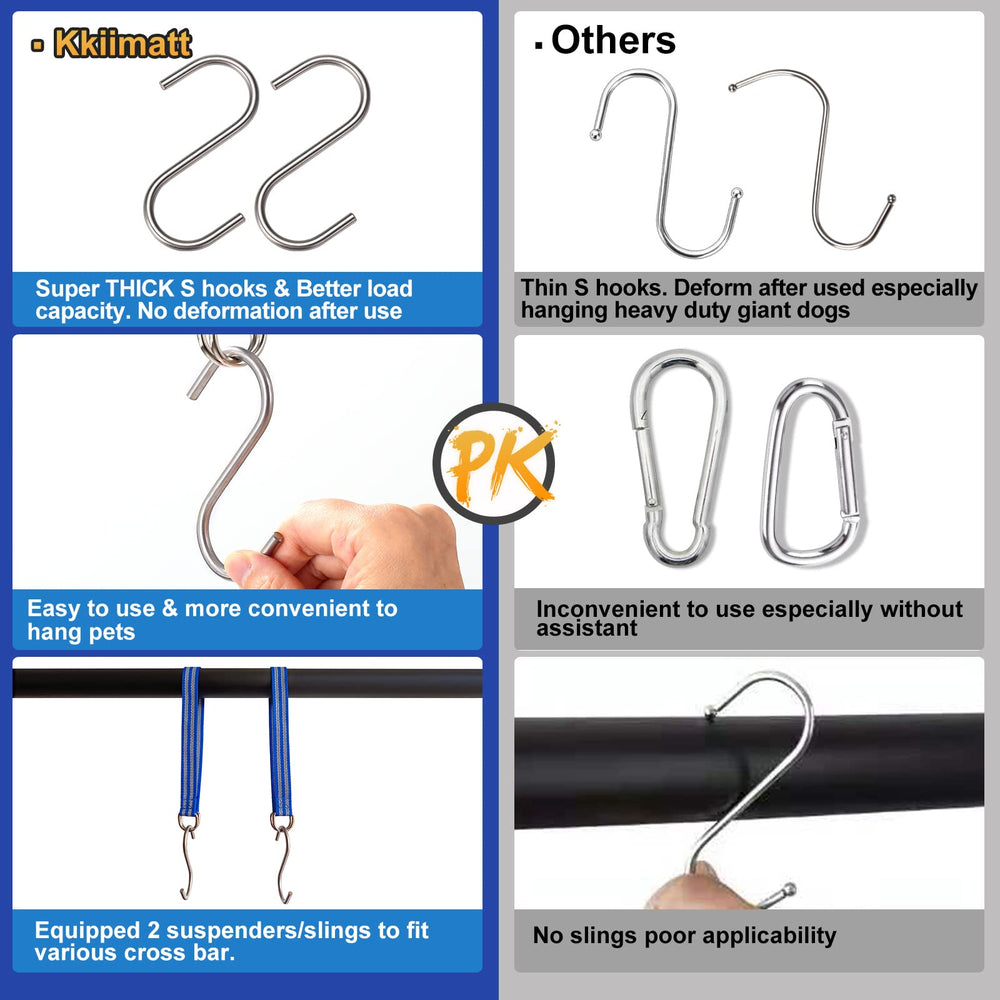 Kkiimatt adjustable sling hardware and buckles for secure grooming