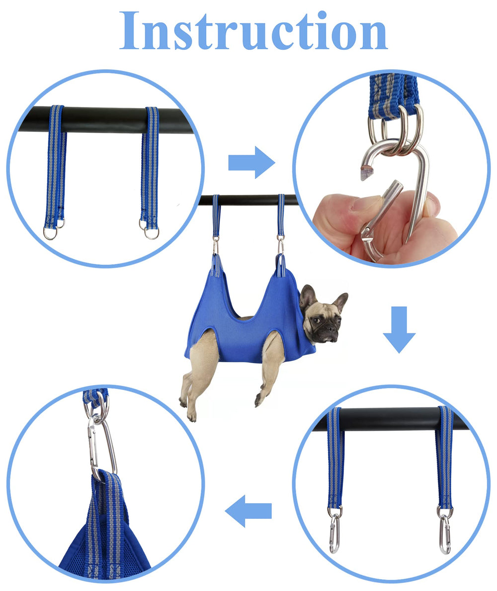 Kkiimatt grooming setup with helper for nail trimming