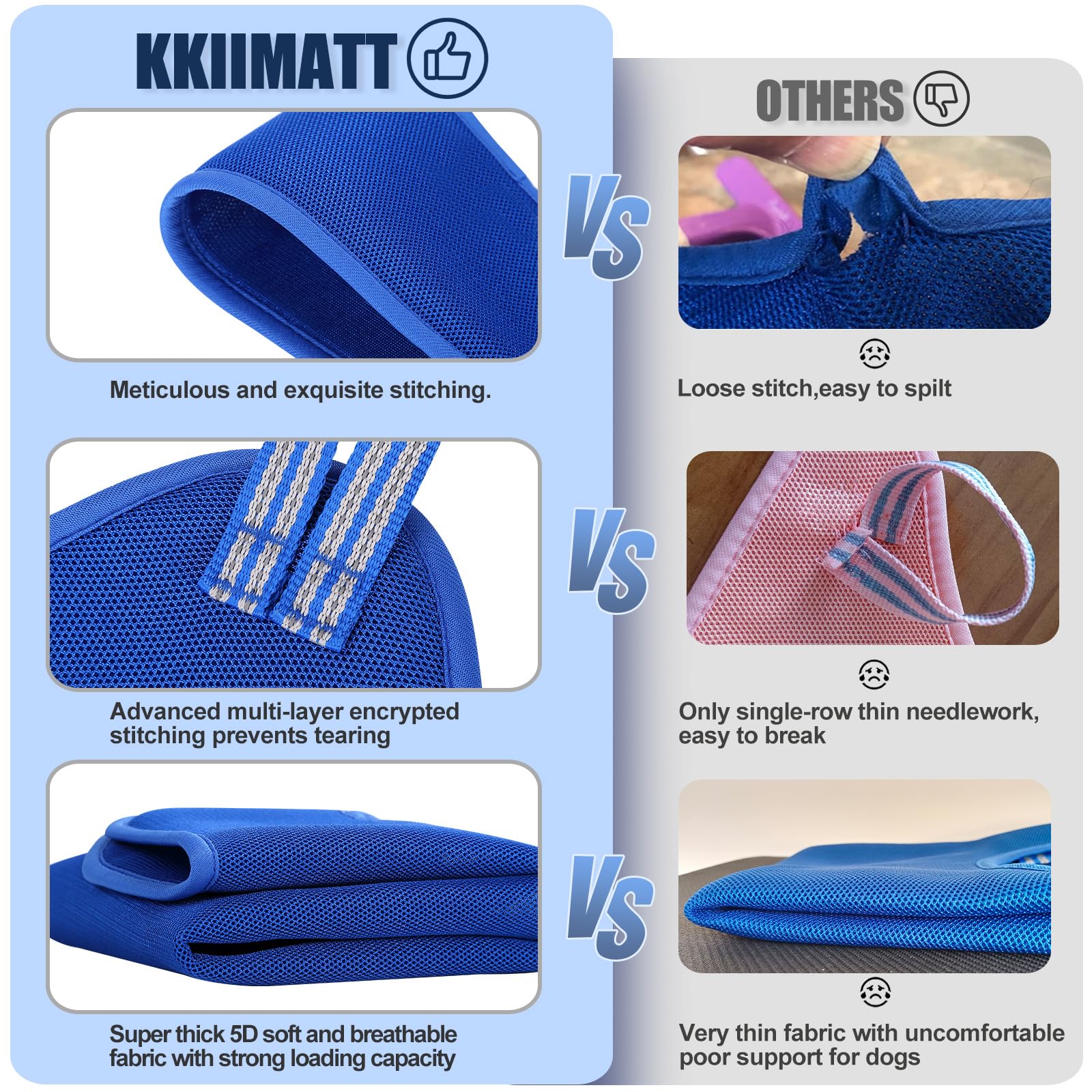Kkiimatt solid carabiners detail highlighting secure support
